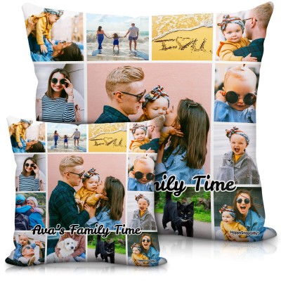 Personalised collage cushion store