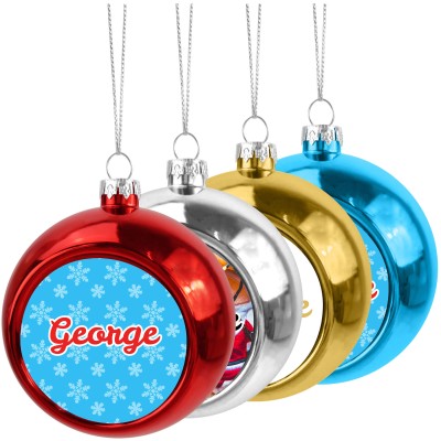 Named Christmas Baubles