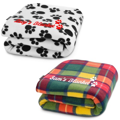 Personalised Dog Blanket Icon Designs from HappySnapGifts®