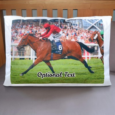 Personalised Photo Bed Pillow Case with 2 Sided Full Colour Photo Print and Free Pillow