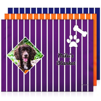 Personalised Photo Dog Blanket from HappySnapGifts®