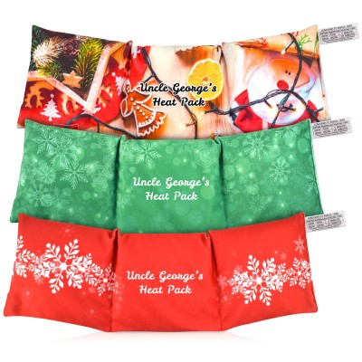 Wheat Bags Extra Large Rectangle Heat Pack (Festive Print)