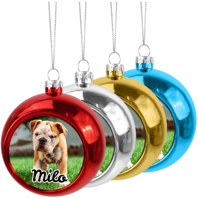 Personalised Dog Baubles