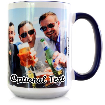 Photo Mug in X Large Personalised Size from HappySnapGifts®