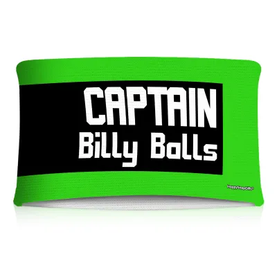 20cm (Tube Approx. 40cm x 7cm) Bright Green (Personalised with Text)