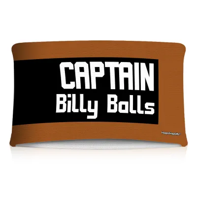 10cm (Tube Approx. 20cm x 7cm) Brown (Personalised with Text)