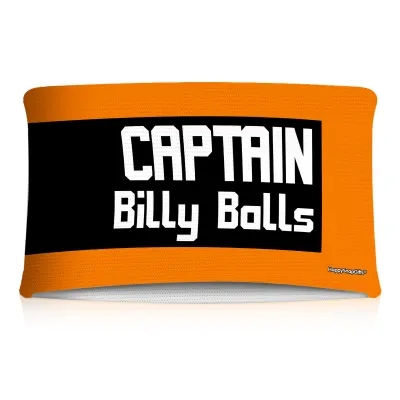 10cm (Tube Approx. 20cm x 7cm) Burnt Orange (Personalised with Text)