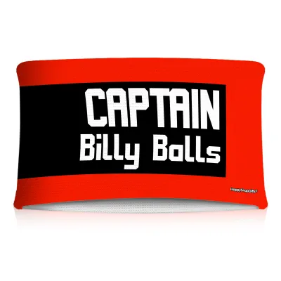 20cm (Tube Approx. 40cm x 7cm) Red (Personalised with Text)