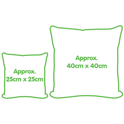 Water Resistant Outdoor Cushion Size Comparison