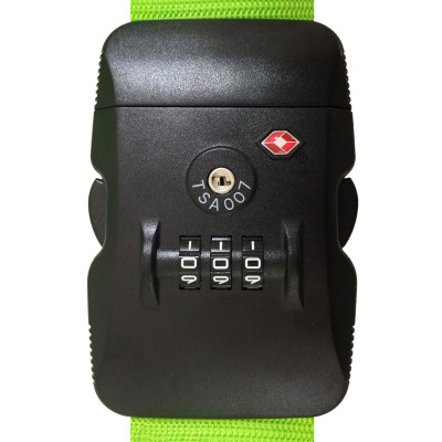 Luggage strap with tsa lock shop