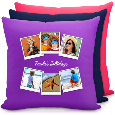 Photo Cushion (Collage of Photos)