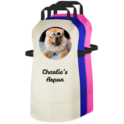 Photo Apron with Premium Chest Photo