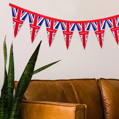 English Bunting (Union Jack) 1m Length at Home