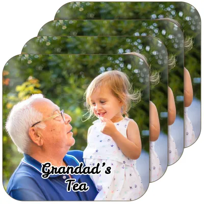 - Square 9cm (Personalised with Text)