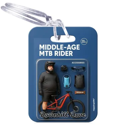 (10cm x 7cm) with Clear Loop (Personalised with Text)