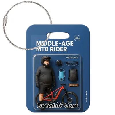 (10cm x 7cm) with Metal Loop (Personalised with Text)