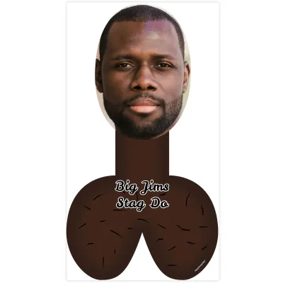 (Dark Skin Tone) 200cm x 90cm (70gsm) (Personalised with Text)