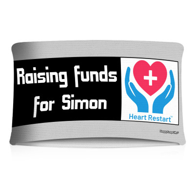 15cm (Tube Approx. 30cm x 7cm) Grey (Personalised with Text)