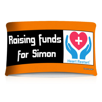 15cm (Tube Approx. 30cm x 7cm) Burnt Orange (Personalised with Text)