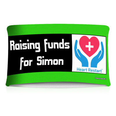 15cm (Tube Approx. 30cm x 7cm) Bright Green (Personalised with Text)