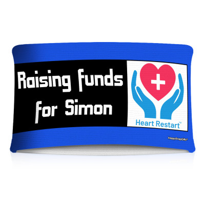 15cm (Tube Approx. 30cm x 7cm) Royal Blue (Personalised with Text)