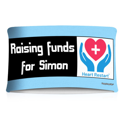 15cm (Tube Approx. 30cm x 7cm) Sky Blue (Personalised with Text)