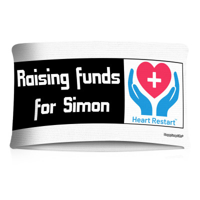 15cm (Tube Approx. 30cm x 7cm) White (Personalised with Text)