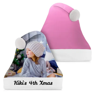 Smaller Adult Teen Size Baby Pink Soft Velvet Polyester Fabric (Personalised with Text)