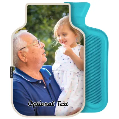 2 Litre - Natural Cotton Fabric (Personalised with Text)