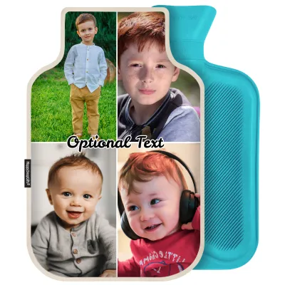 2 Litre - Natural Cotton Fabric (Personalised with Text)