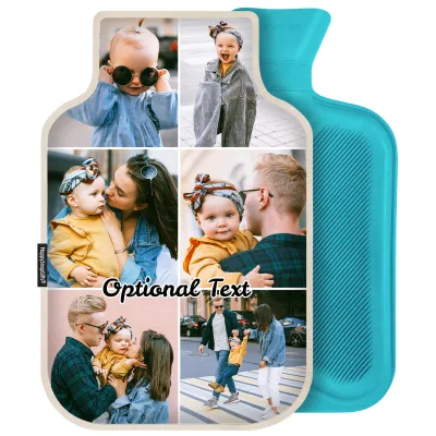 2 Litre - Natural Cotton Fabric (Personalised with Text)