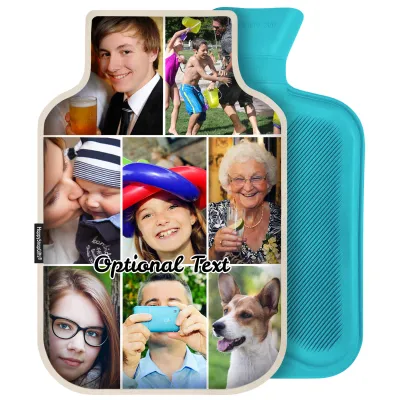 2 Litre - Natural Cotton Fabric (Personalised with Text)