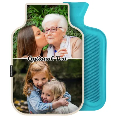 2 Litre - Natural Organic Cotton (Personalised with Text)