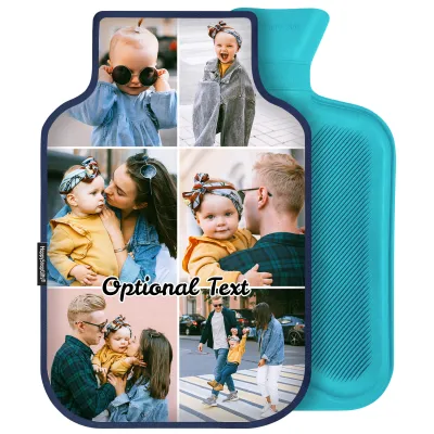 2 Litre - Navy Blue Cotton Fabric (Personalised with Text)