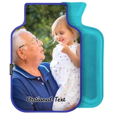 2 Litre - Royal Blue Fleece Fabric (Personalised with Text)