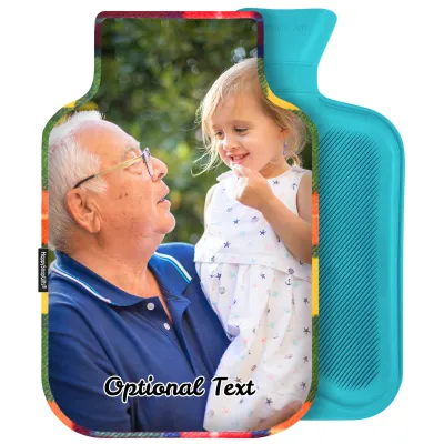 2 Litre - Tartan Fleece Fabric (Personalised with Text)