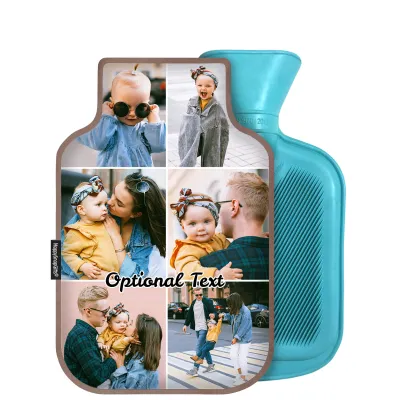 800ml - Chocolate Luxury Cotton Fabric (Personalised with Text)