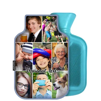 800ml - Gothic Blue Luxury Cotton Fabric (Personalised with Text)