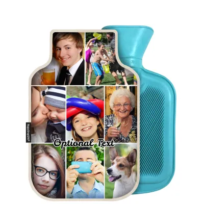 800ml - Natural Cotton Fabric (Personalised with Text)