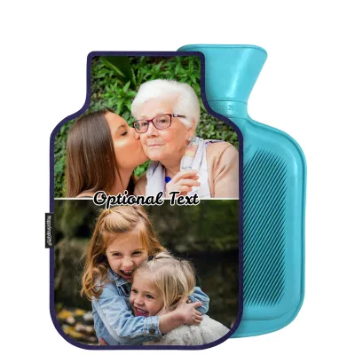 800ml - Navy Blue Fleece Fabric (Personalised with Text)