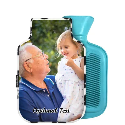 800ml - Paws Fleece Fabric (Personalised with Text)