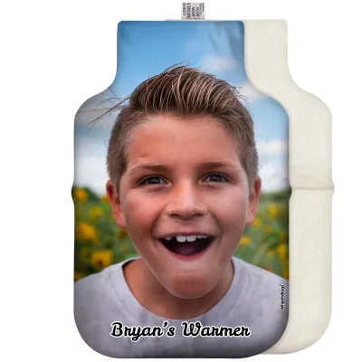 (35cm) Soft Velvet Polyester Fabric with Removable Cover (Personalised with Text)