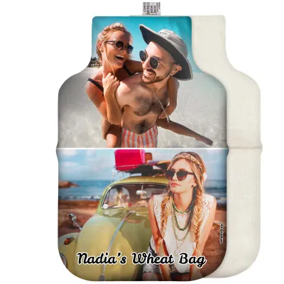 (27cm) Soft Velvet Polyester Fabric with Removable Cover (Personalised with Text)