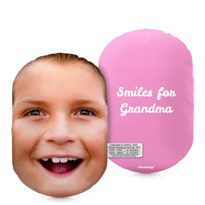 (20cm) Baby Pink Soft Velvet Polyester Fabric Scented (Organic Lavender Buds) (Personalised with Text)