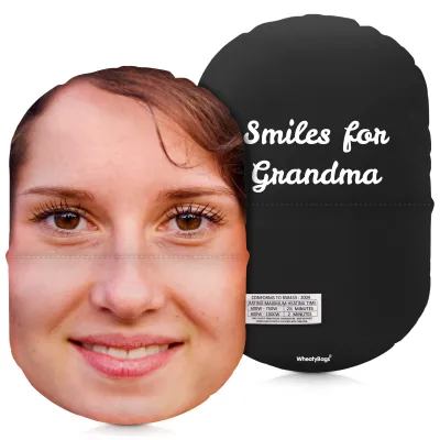 (32cm) Black Soft Velvet Polyester Fabric (Personalised with Text)