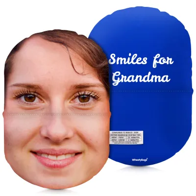 (32cm) Royal Blue Soft Velvet Polyester Fabric Scented (Organic Lavender Buds) (Personalised with Text)