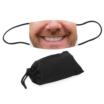 (Large / Printed Edge) with Small Black Storage Pouch