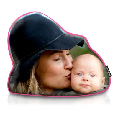 (Hand Cut - Smaller Size) - Hot Pink Cotton Fabric