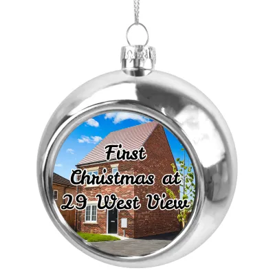 (Silver) (Personalised with Text)