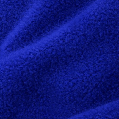 (1m Length) - Royal Blue Fleece Fabric